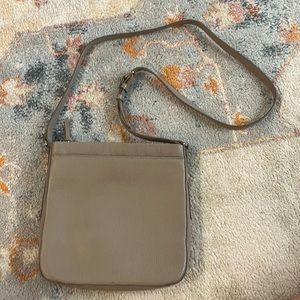 Taupe Crossbody Bag